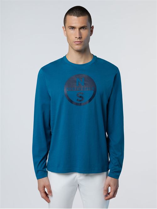 T SHIRT LONG SLEEVE W/GRAPHIC NORTH SAILS | 692850/459